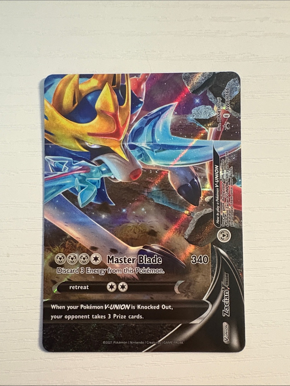 Zacian V-UNION #SWSH166